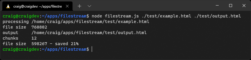filestream.js output