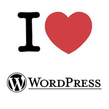 I heart WordPress.