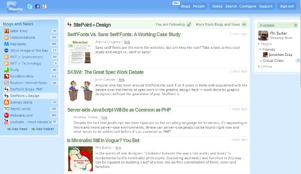 Fig. 1.3 Showing SitePoint single blog view