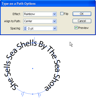 How To Put Type On A Path In Illustrator SitePoint