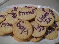 A photo of cookies
