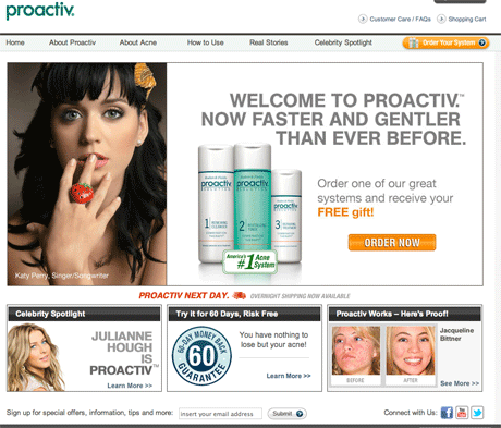 ProActive acne medication