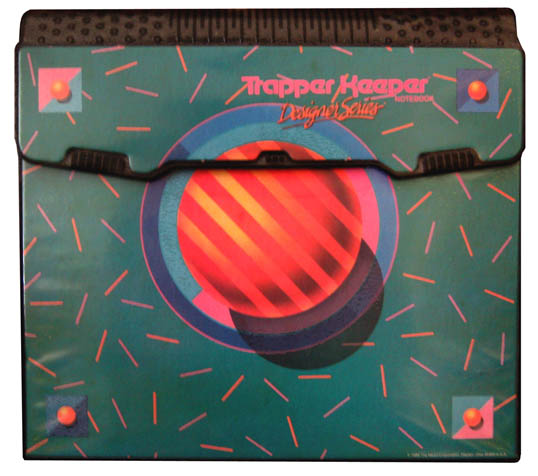 Fig. 15, A discordant Trapper Keeper cover