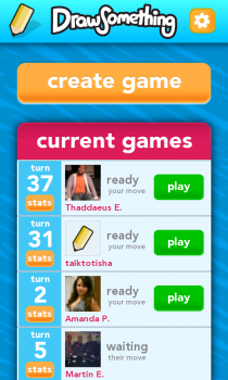 How do I choose the game difficulty? — Draw Something With Friends