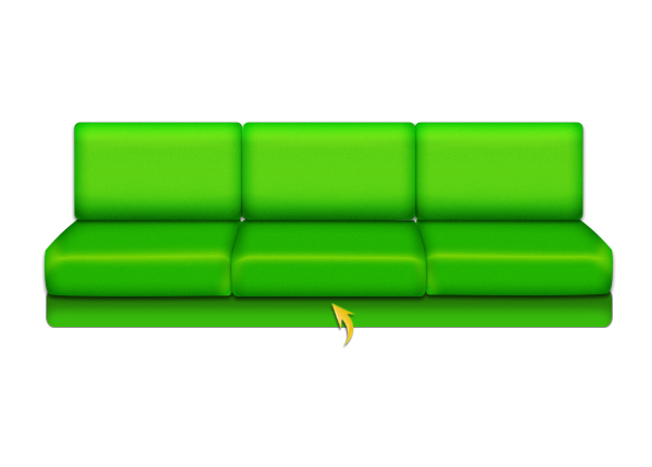 sofa vector