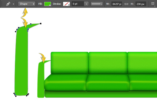 sofa vector