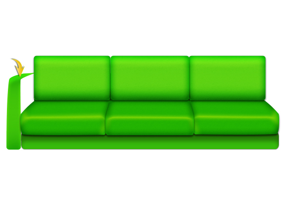 sofa vector