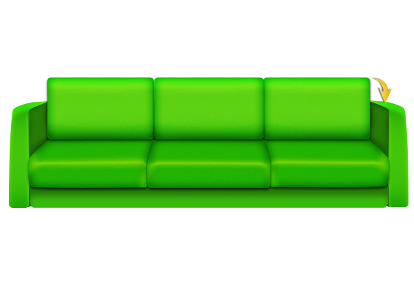 sofa vector