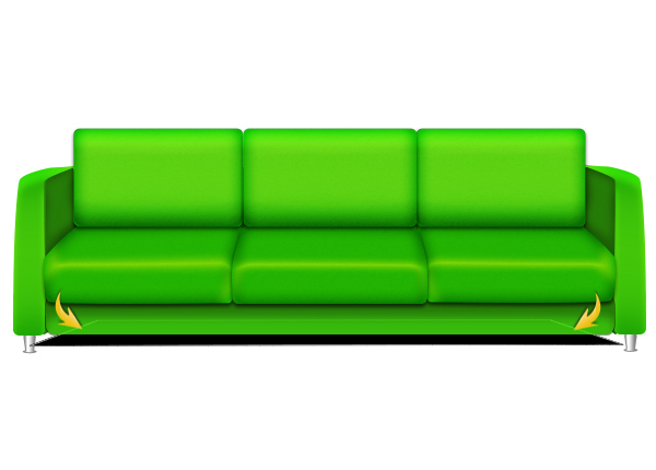 sofa vector