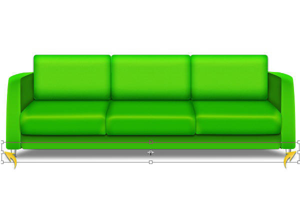 sofa vector