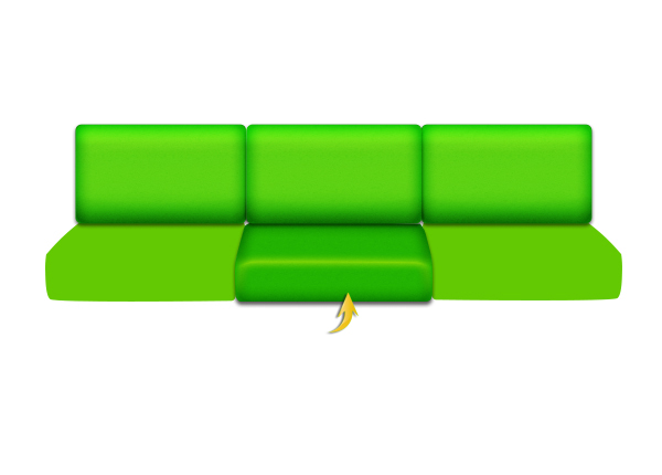 sofa vector