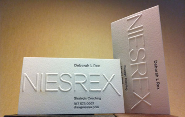 high Emboss - Make Your Business Cards Stand Out