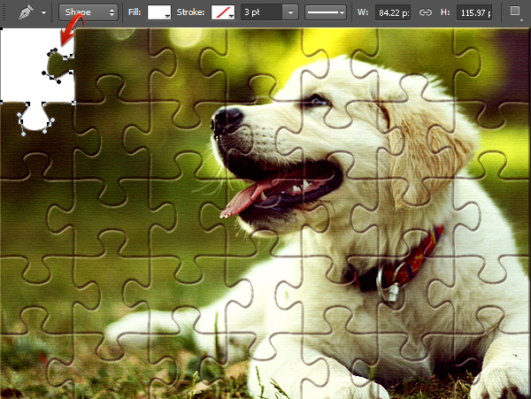 jigsaw puzzle Photo effect