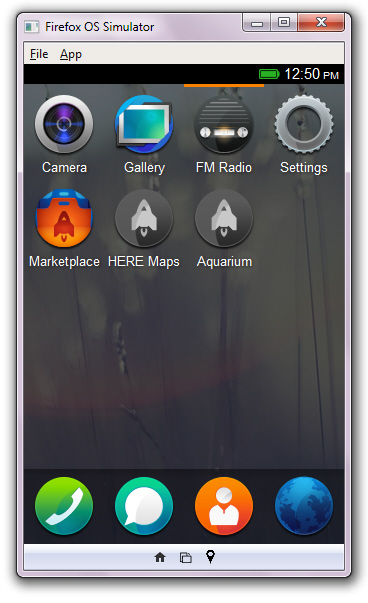 A default application icon is generated for Aquarium