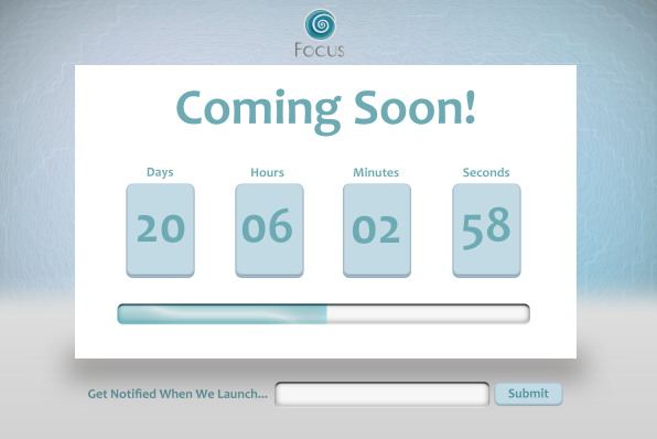 Design a Stylish, Inviting “Coming Soon” Page