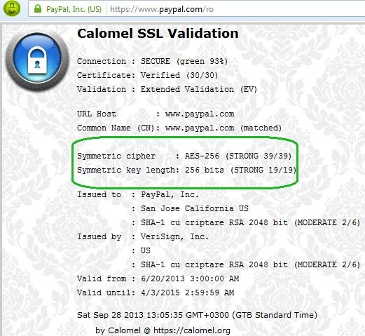 calomel ssl validation v2