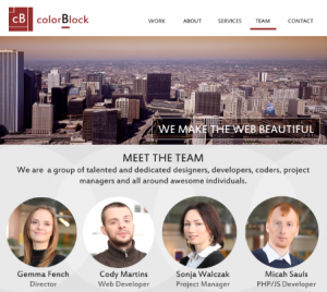 Create a Meet the Team Page in Photoshop