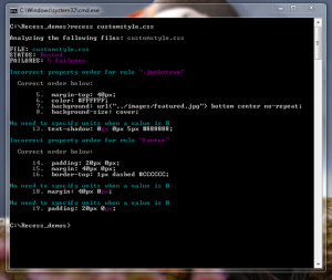 Optimizing CSS Stylesheets with RECESS - SitePoint