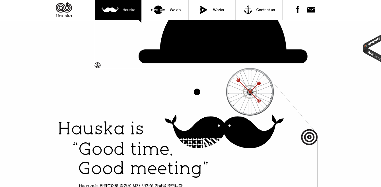 Hauska homepage