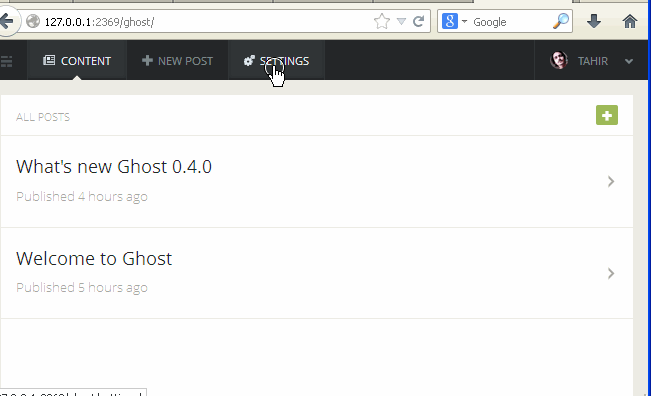 dated permalink in Ghost