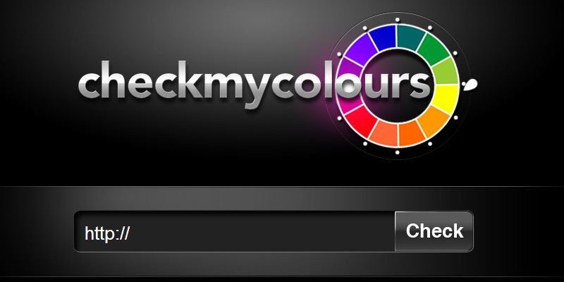 Check my colors contrast tool
