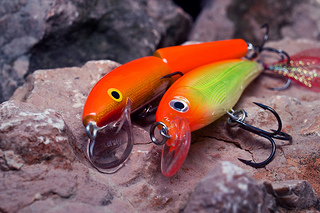 Photo: Two fish lures by Chau kar