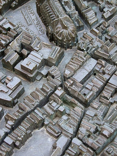 Another form of accessible data - Beautiful, bronze, touchable, 3D map of Deventer, Netherlands