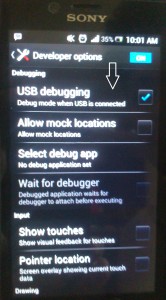 Enabling USB Debugging in your Android Phone
