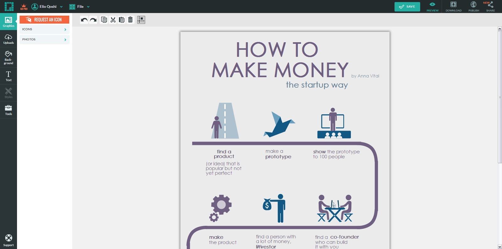 How to Create a Slick Infographic with Piktochart — SitePoint