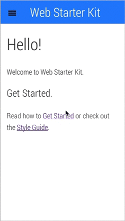 Responsive Web Starter Kit