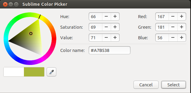 The Color Picker Plugin