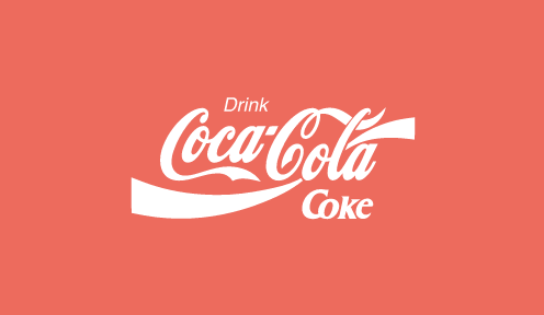 Coca Cola's logo was given a responsive once-over