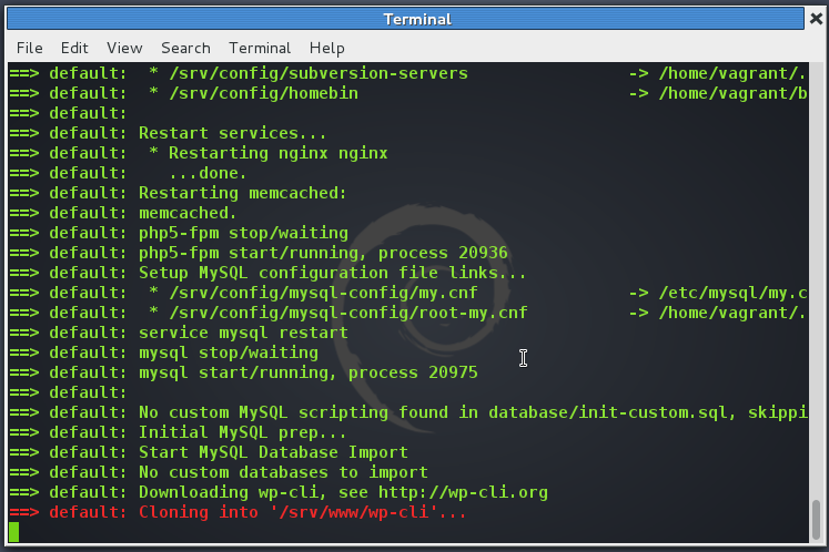 Installing VVV on Debian