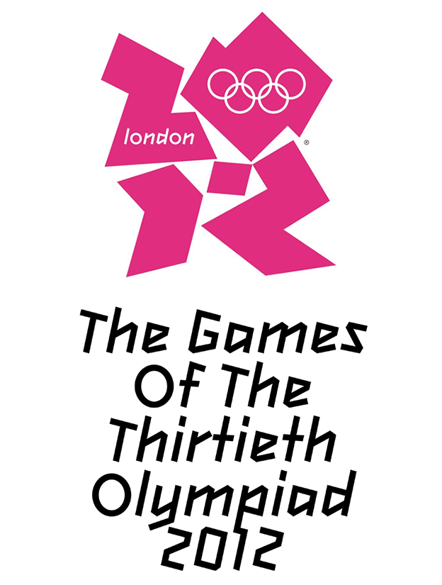 London Olympics font