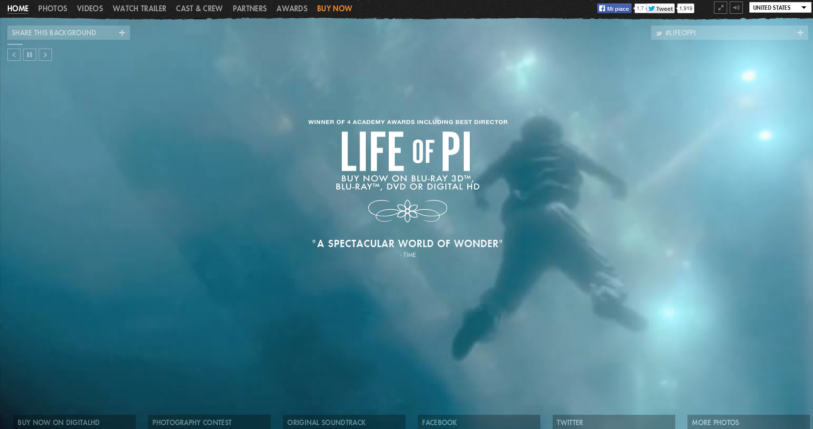 Life Of Pi site