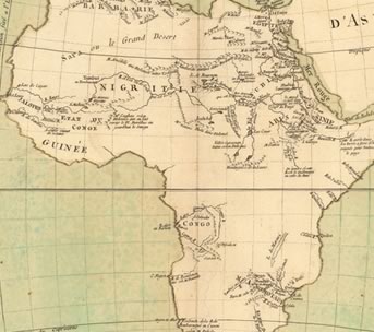 Clouet's Africa - 1790