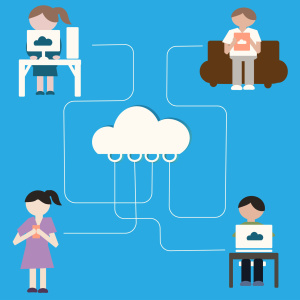 cloud Sharing Concept