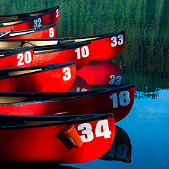 Canoes: It's hard to be between two canoes.