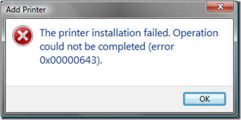 Printer Problem 
