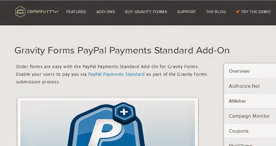 Gravity Forms PayPal Payments Standard