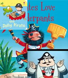 Children's books are full of friendly pirates.