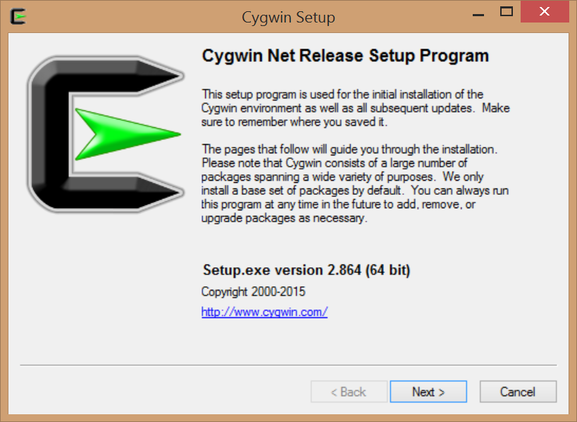 cygwinInstaller