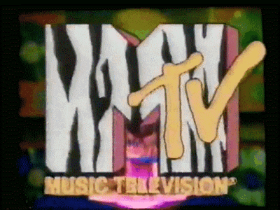 The MTV logo (animated)