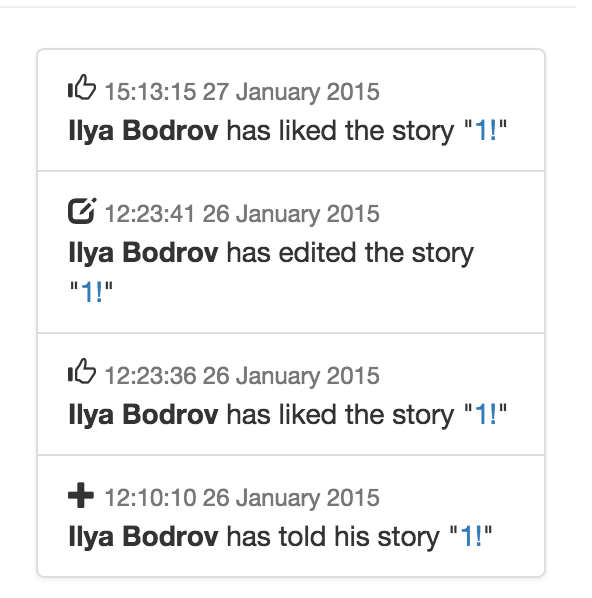 Activity Feeds with Rails — SitePoint