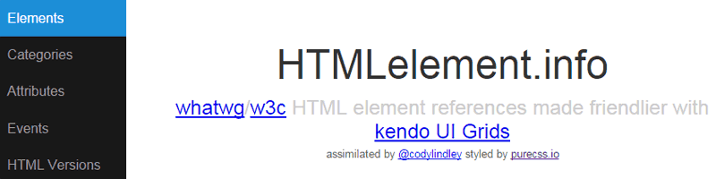 HTMLelement.info