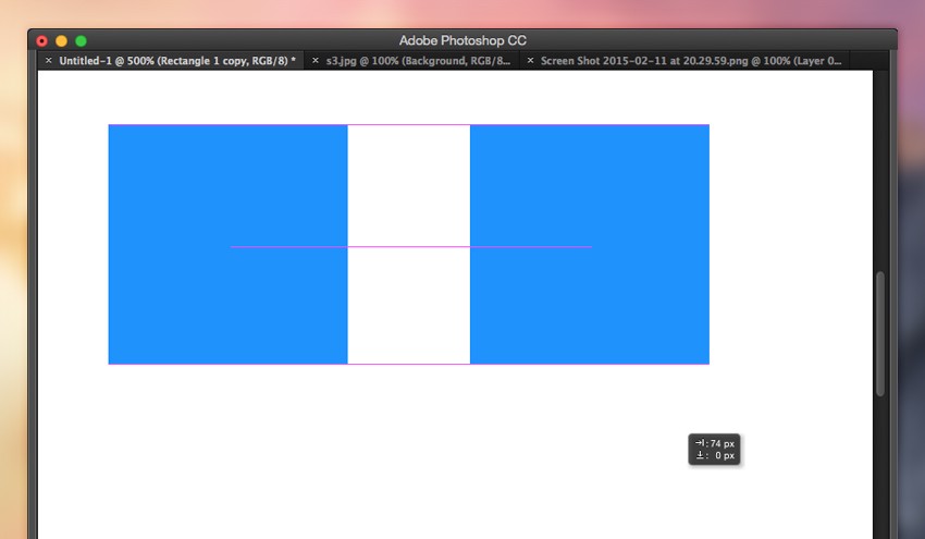 Photoshop's object alignment 