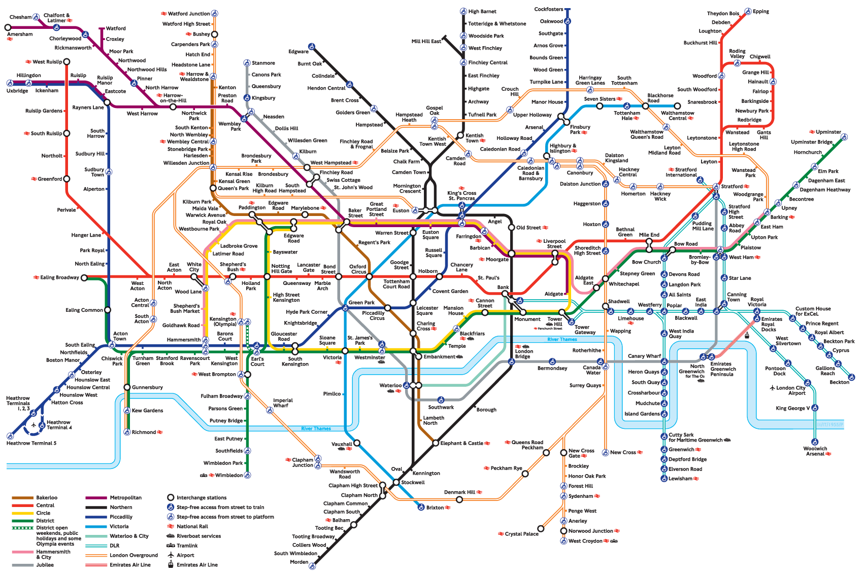 A Modern Tube Map