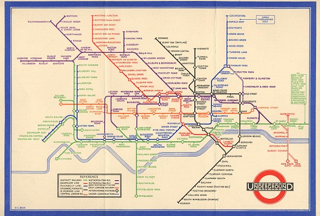 Beck's Tube Map
