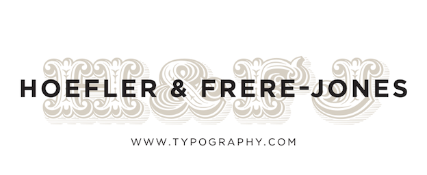The pre-split logo from Hoefler & Frere-Jones (Now Hoefler & Co.)