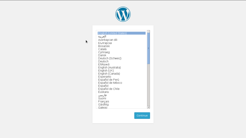 WordPress on Docker